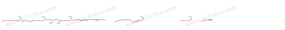 Brannboll Fet Swash字体转换